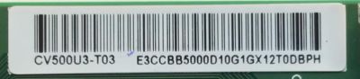 T-CON PARA TV VIZIO / NUMERO DE PARTE CV500U3-T03 / E3CCBB5000D / C17504SS0007C / E3CCBB5000D10G1GX12T0DBPH / PANEL TPT500WR-U3T03.DJ REV:S01U / DISPLAY CV500U3-T03 REV:01 / MODELO M50Q7-J01 LTYHG7KX - Imagen 2